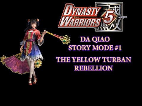 ☘ [Dynasty Warriors 5 - 真・三國無双4] Da Qiao Story Mode #1 The Yellow Turban Rebellion (大喬) - Nemuless❀