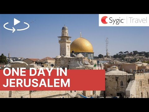 One day in Jerusalem (Trailer): 360° Virtual Tour with Voice Over