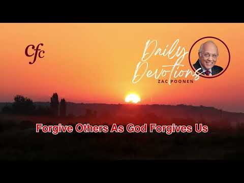 January 1 | Daily Devotion | Forgive Others as God Forgives Us | Zac Poonen