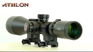 Video: Athlon Midas BTR G2J HD 1-6x24 SFP Belyst ATSR4 Kikarsikte