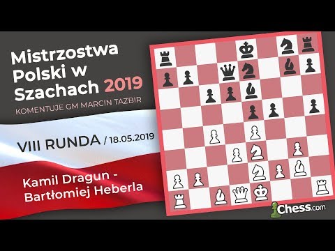 Mistrzostwa Polski 2019 - runda 8 (analiza partii)