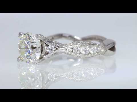 1.92CT Round Brilliant Diamond Tacori Engagement R