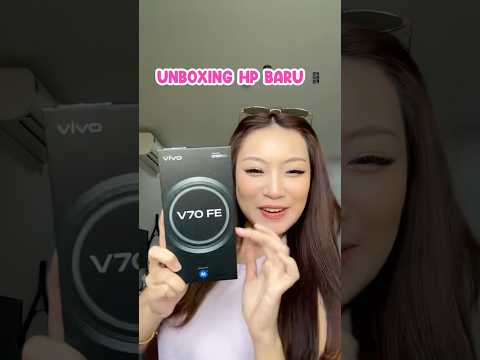 UNBOXING HP BARU AKU 😍🥹✨ #unboxing #hp #handphone
