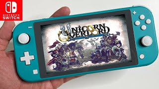 Unicorn Overlord Gameplay on Nintendo Switch LITE