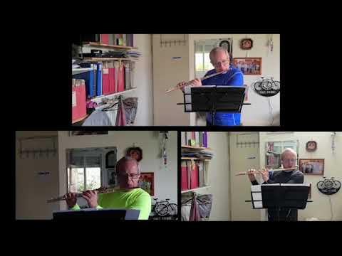 BIRDS TRIO FLUTES BY HERMAN BEEFTINK