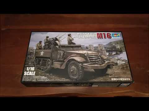 Trumpeter M16 Half-Track Model Kit Video Preview