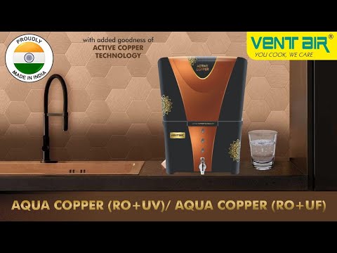 Ventair Water Purifier Aqua Copper (RO+UV)