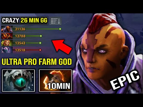 Learn How to Farm Like A God Anti Mage | 10Min Battle Fury Double Everyone Gold 7.30c Dota 2