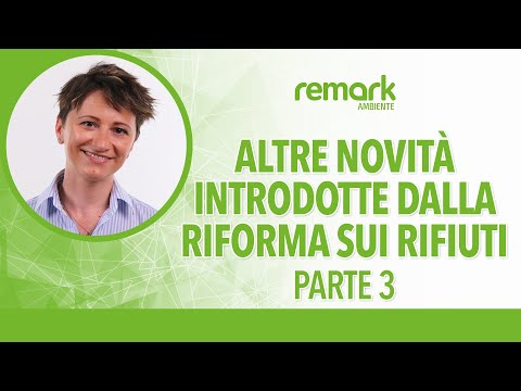 Altre novità introdotte dalla riforma sui rifiuti del pacchetto di economia circolare - Parte 3