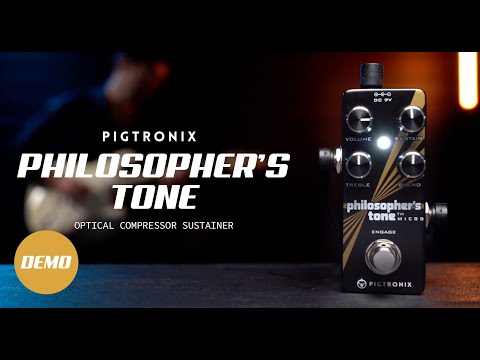 Pigtronix Philosopher's Tone Optical Compressor + Sustainer image 6