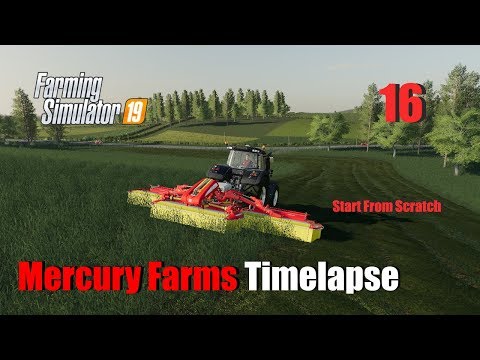 Farming Simulator 19 Timelapse Mercury Farms Start From Scratch EP16 Reverse Driving