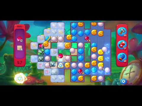 Fishdom Hard level 9841 no boosters フィッシュダム ハード