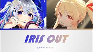 IRIS OUT - Kanata x Kanade (Mashup Cover) | Color Coded Lyrics [KAN/ROM/ENG]