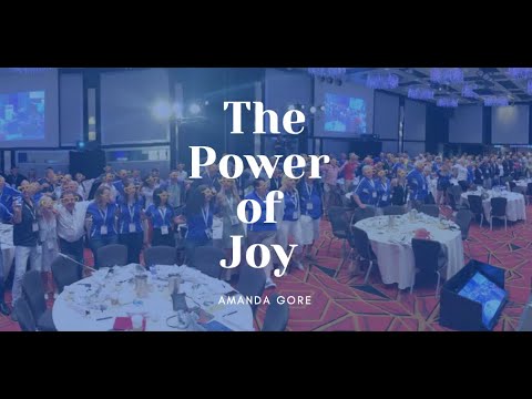 Let Amanda Gore show you why joy matters!