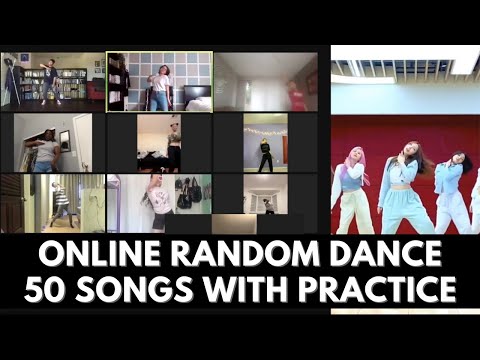 [KPOP ZOOM] Online 2021 KPop Random Dance Challenge 50 Songs || Karma Krew