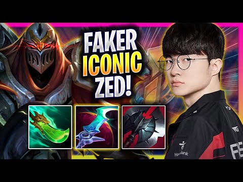 FAKER BRINGS BACK HIS ICONIC ZED! - T1 Faker Plays Zed MID vs Irelia! | Season 2025
