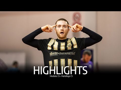 HIGHLIGHTS | Mediatec C5 vs Martellago C5⚽ Serie C2🤝 Pareggio 5-5
