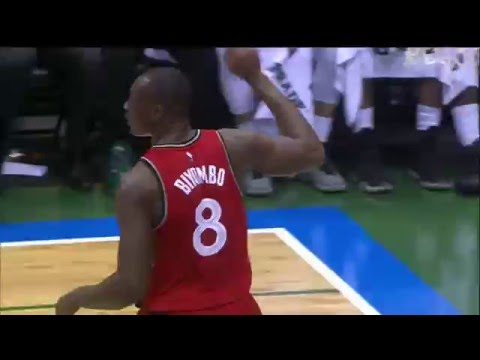 Raptors Highlights: Biyombo Denies Parker - December 26, 2015