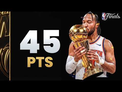 Jalen Brunson 45 Points FINALS MVP Full Game 5 Highlights vs Spurs | June 13, 2026 | NBA Finals