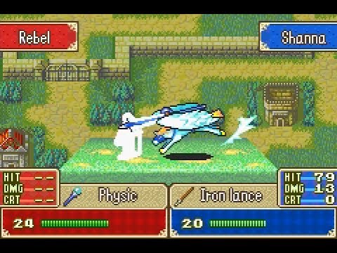 Fire Emblem 6 - The Binding Blade [Hard Mode] Chapter 7 - The Ostian Revolt/The Rebellion at Ostia