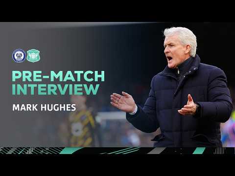 Mark Hughes speaks ahead of the trip to Rochdale