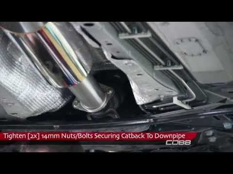 Cobb Cat-Back Exhaust Install How-To: 2013-14 Ford Focus ST (591100) + Exhaust Sound Clip