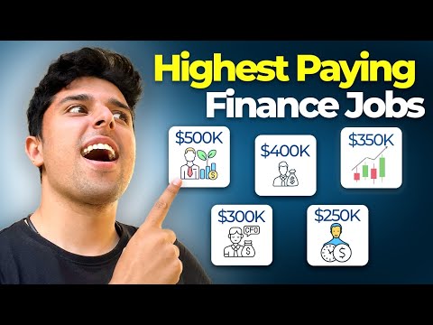 TOP 15 Highest Paying Finance Careers