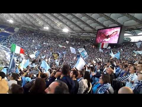 Finale Coppa Italia: Vola Lazio Vola - Curva Nord