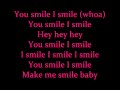 U Smile Justin Bieber Lyrics