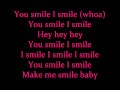 U Smile Justin Bieber Lyrics 