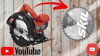 How To Change 13 Amp Skil circular saw blade