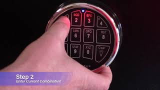 How to Change an Electronic Lock Combination