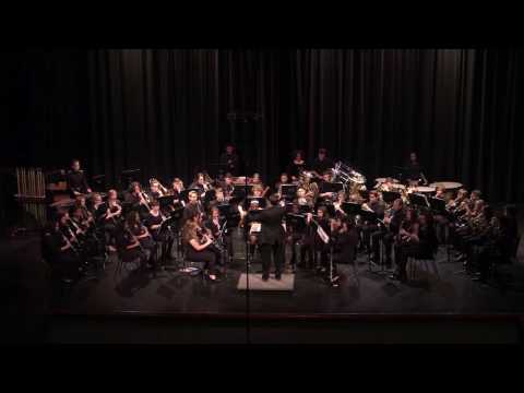 Western Harnett HS Symphonic Band - Big Four March - Karl King