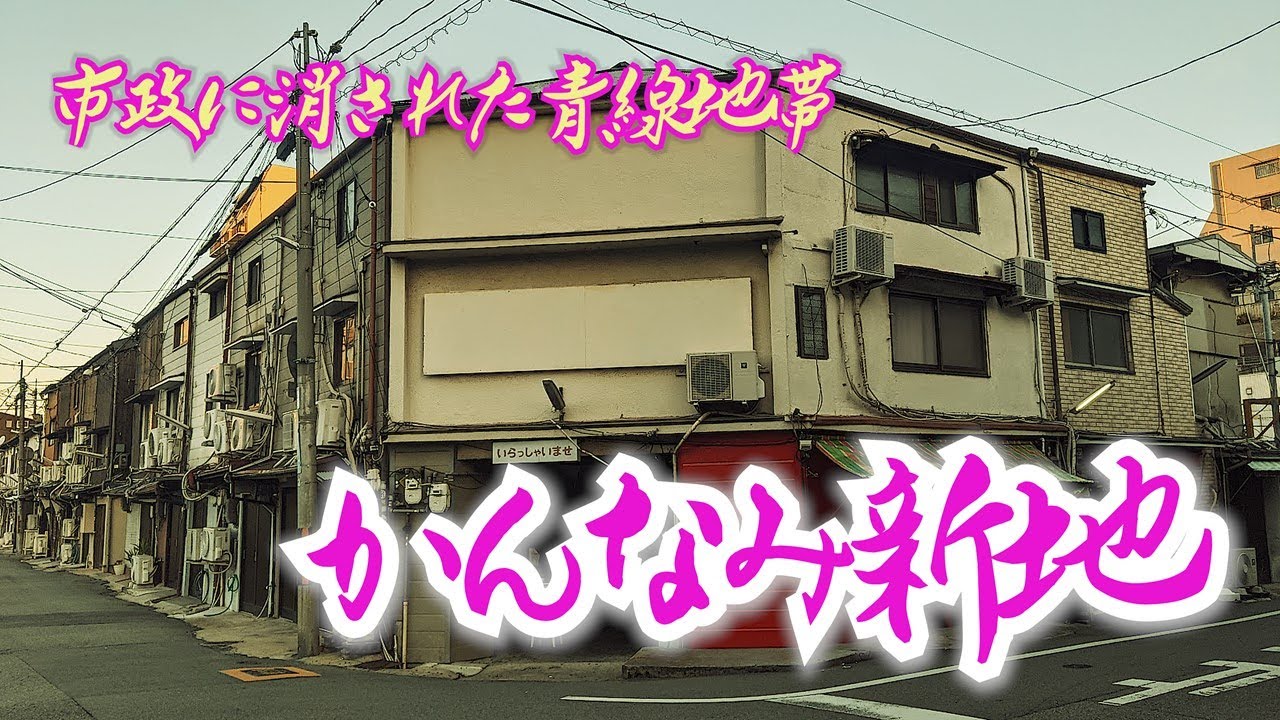 壊滅したかんなみ新地