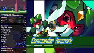 Mega Man X6 - All Stages Speedrun in 20:19 IGT | 43:12 RTA