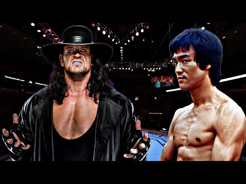 BRUCE LEE VS UNDERTAKER 😱🥶*LEGENDARY WAR* (EA SPORTS UFC 4) BRUCE LEE FIGHT | WWE | UFC KNOCKOUTS