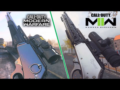 Modern Warfare 2019 vs Modern Warfare 2022 Weapons Comparison