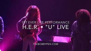 H.E.R. Performs &quot;U&quot; Live for First Time Ever