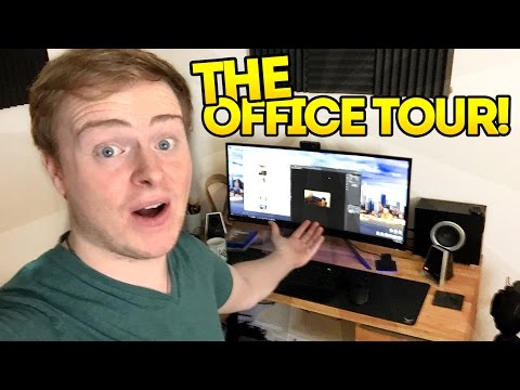 The Olli43 Office Tour Gaming Setup!