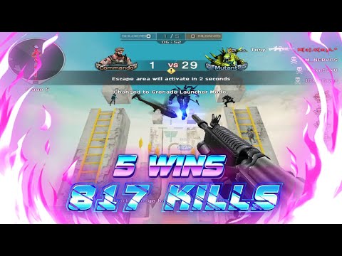 CrossFire West: 5 WINS - Outbreak - Zombie Escape - Gameplay