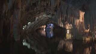 Exploring the Diros Caves in Peloponnese Greece