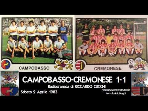 Campobasso-Cremonese 1-1 (2/4/1983) Radiocronaca di Riccardo Cucchi (Minuto per Minuto)