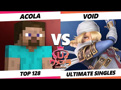 Umebura 10 - Acola (Steve) Vs. VoiD (Sheik) Smash Ultimate - SSBU