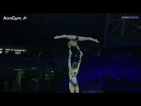 GBR Senior Women's Pair Combined Final - Acrobatic European Championships 2021