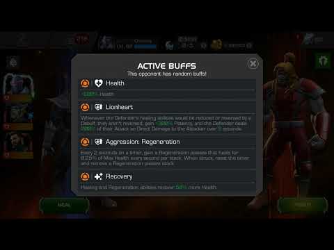 MCOC 5/65 Darkhawk vs Map 7 Omega Red