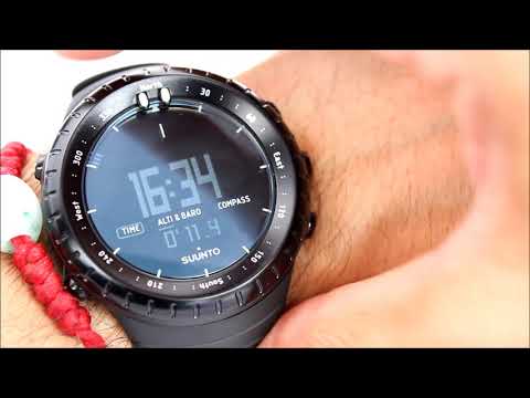 Suunto Core All Black Military Watch