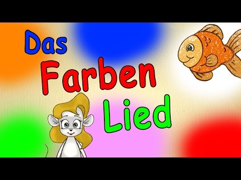 Farben lernen für kleinkinder deutsch - Das Farbenlied - lerne die Farben kennen - german color song