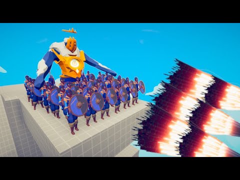 100x ICE ARMY+GIANT VS EVERY GOD -Totally Accurate Battle Simulator TABS