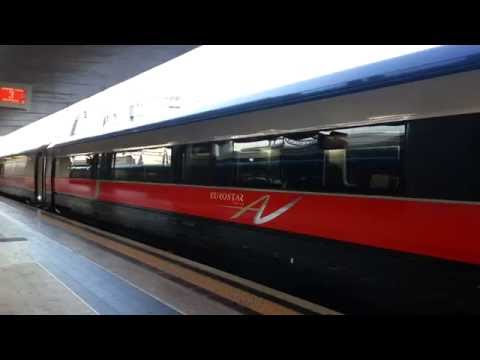 Frecciarossa train in Italy - Rome