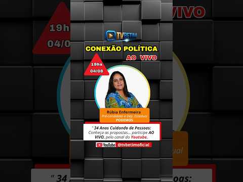 Conexão Política, betim-MG: Pré-candidata Dep. Estadual em entrevista aberta. Faça sua pergunta.